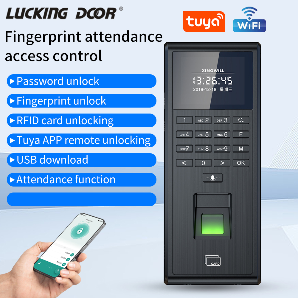 Tuya Smart Biometric Fingerpri - огляд і ціна Smart Home Door Lock