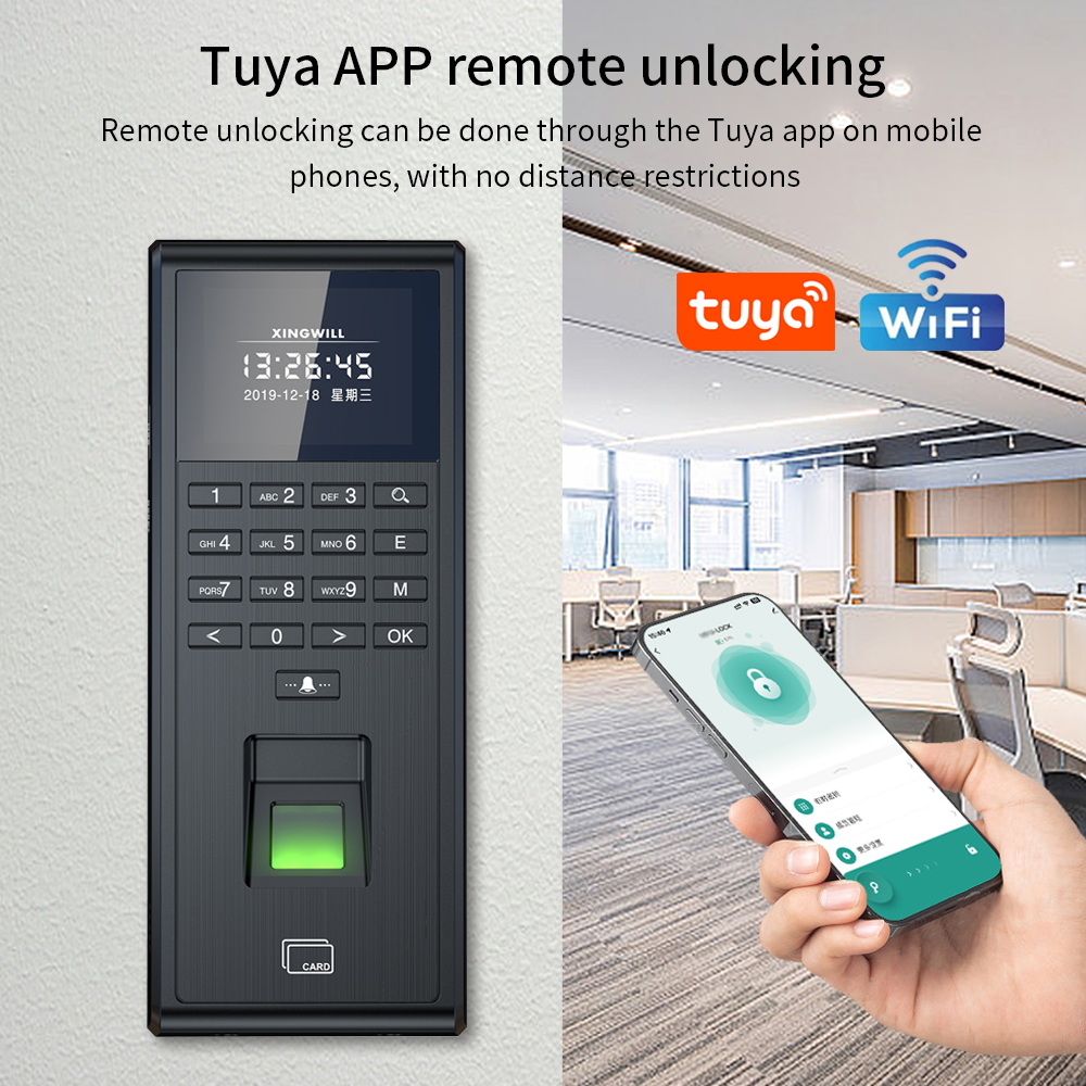 Tuya Smart Biometric Fingerpri - огляд і ціна Smart Home Door Lock