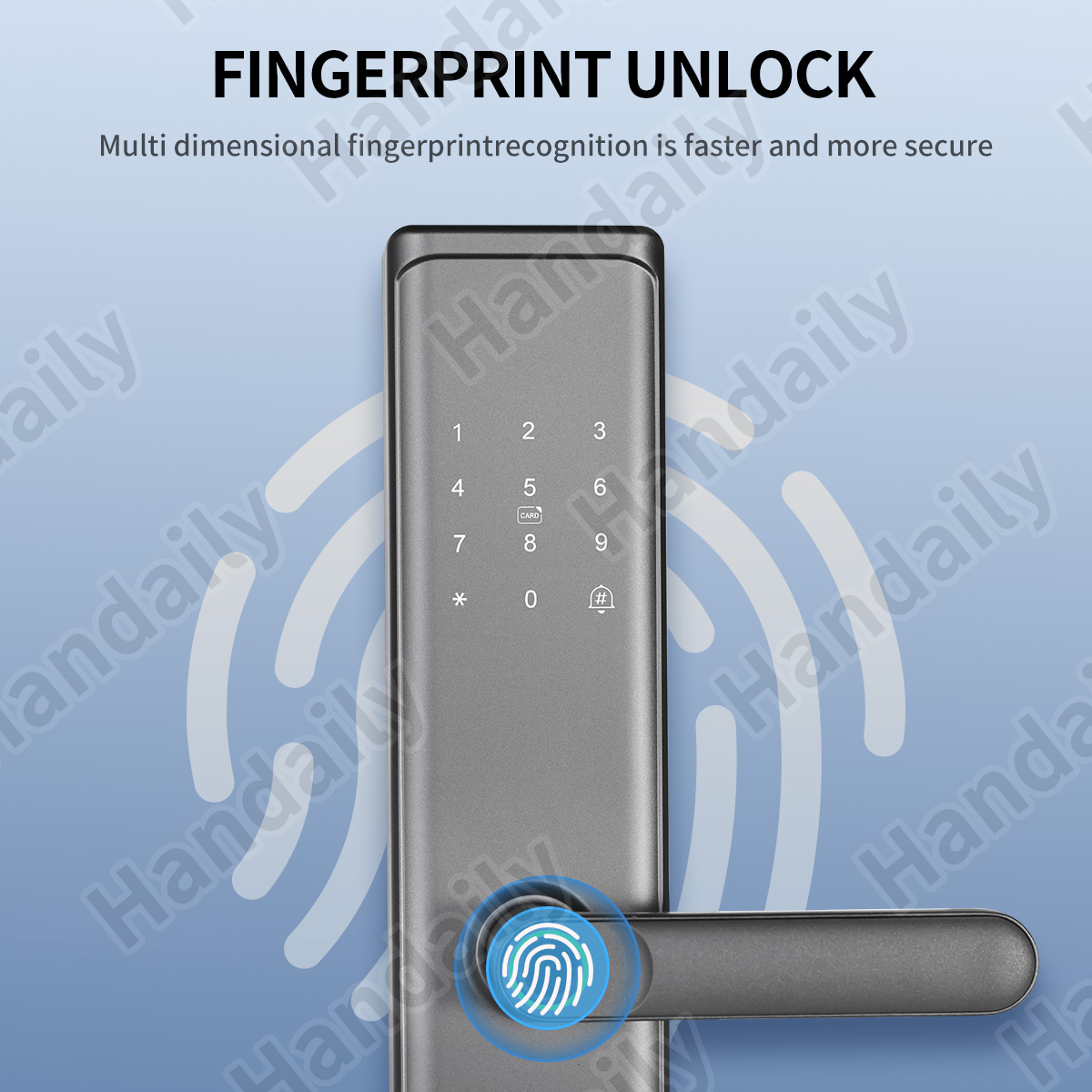 Tuya Wifi TTlock App Fingerpri - огляд і ціна Smart Home Door Lock