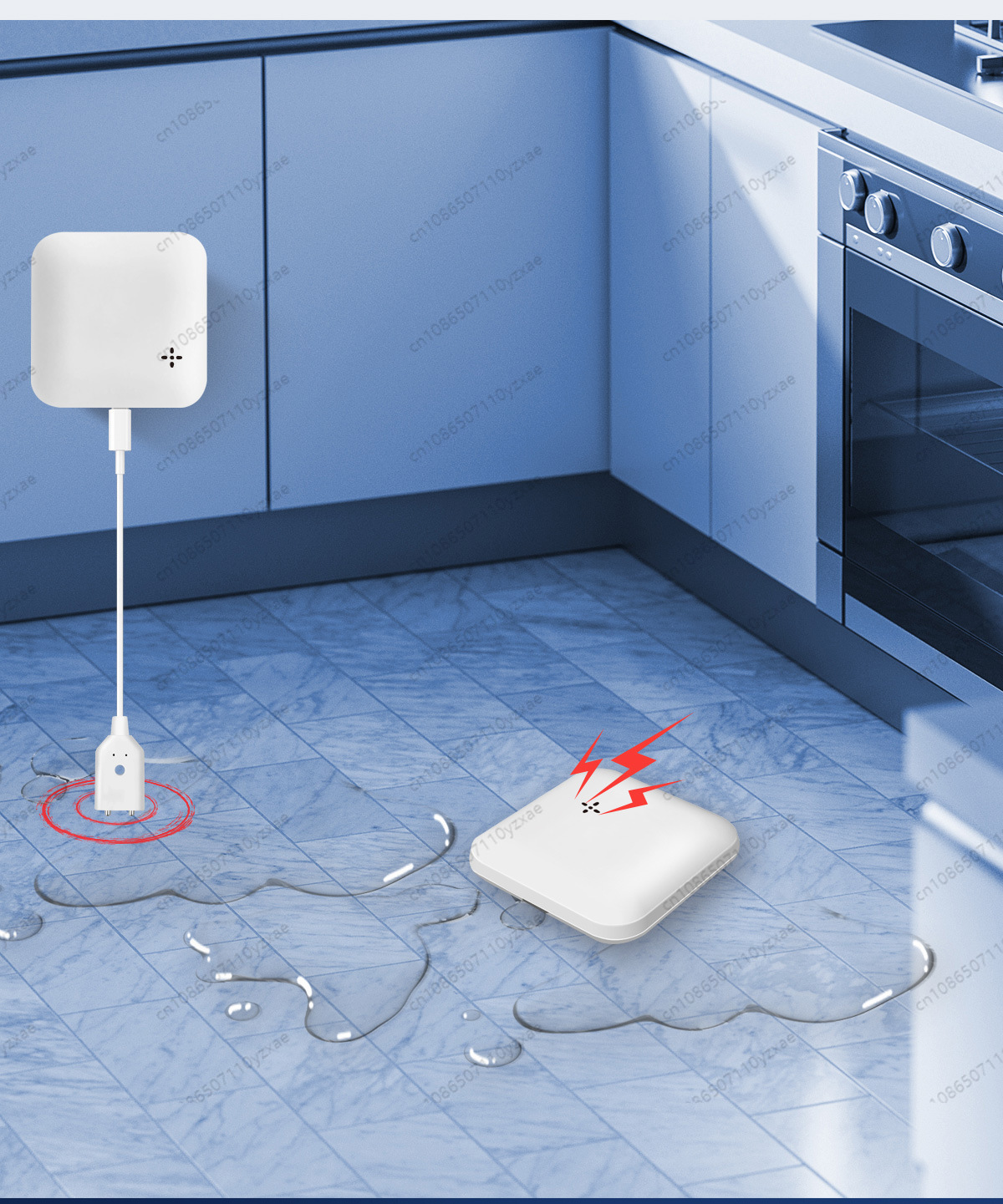 Smart Water Leak & Dry-Out Sen - огляд і ціна Smart Home Water Level Sensor