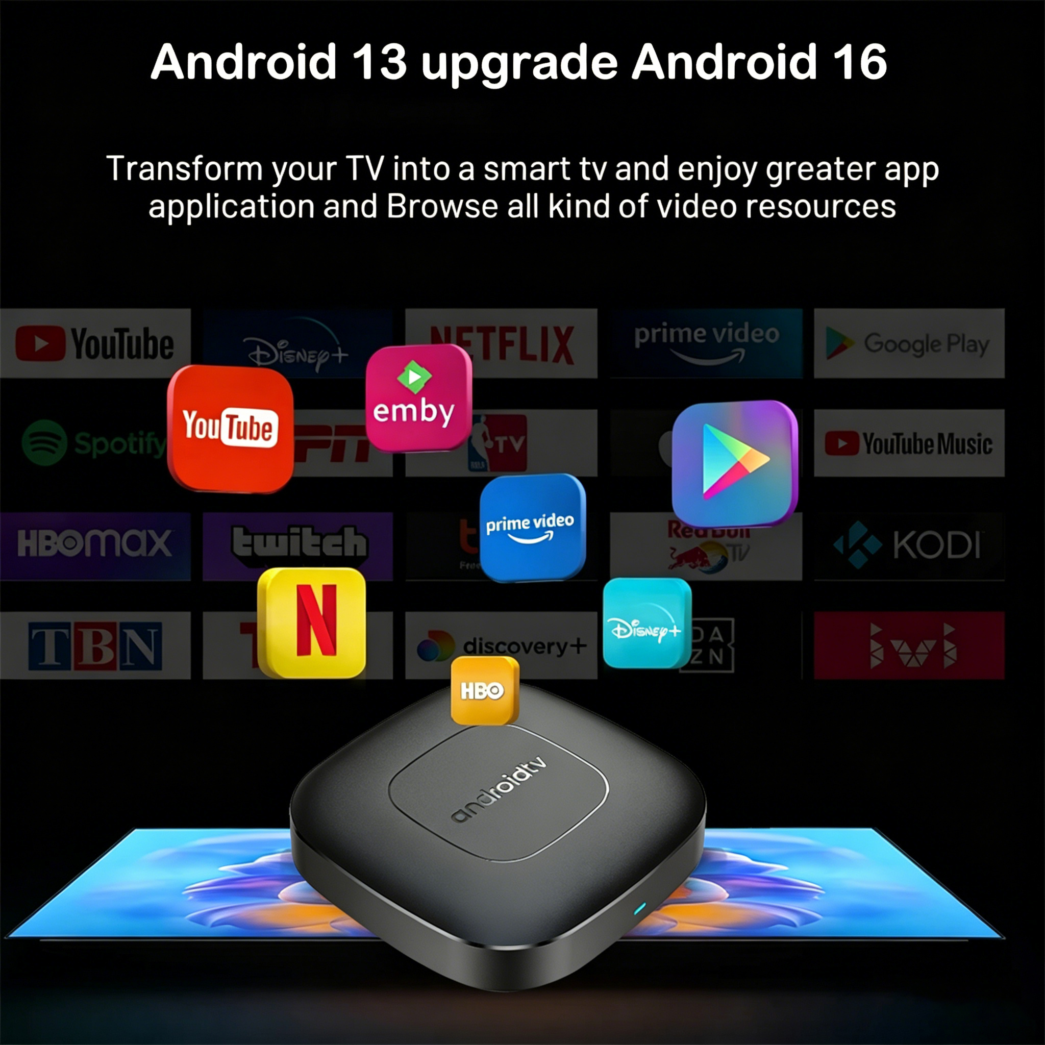 Android TV 16 Smart TV Box All - огляд і ціна Smart Home Youtube