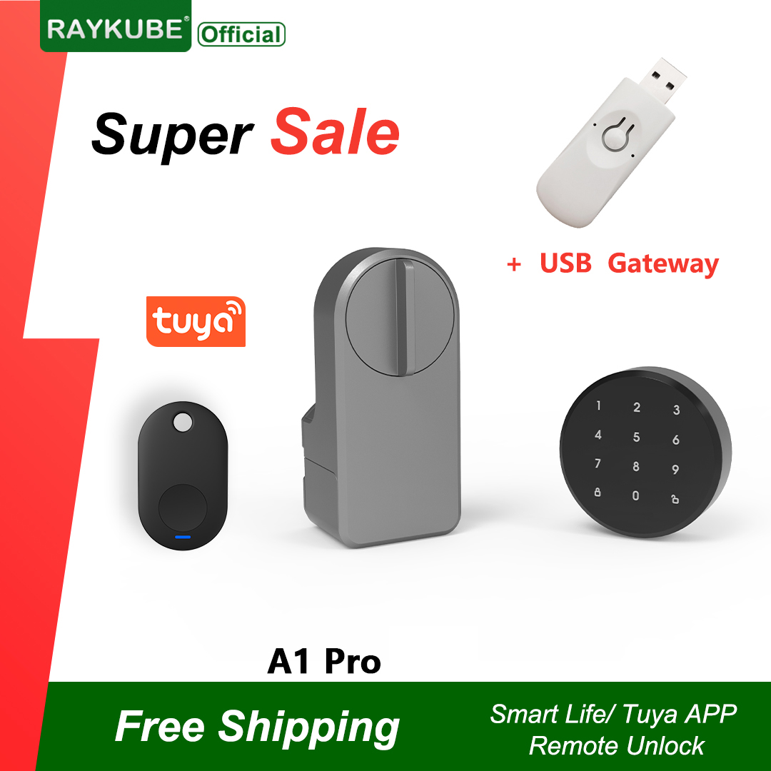 RAYKUBE A1 Pro Tuya BEL Smart  - огляд і ціна Smart Home Door Lock