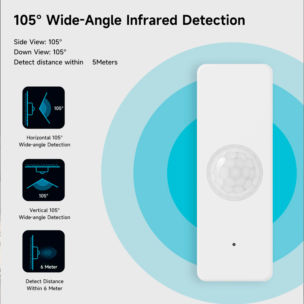 WiFi Smart PIR Motion Sensor T - огляд і ціна Smart Home Full System