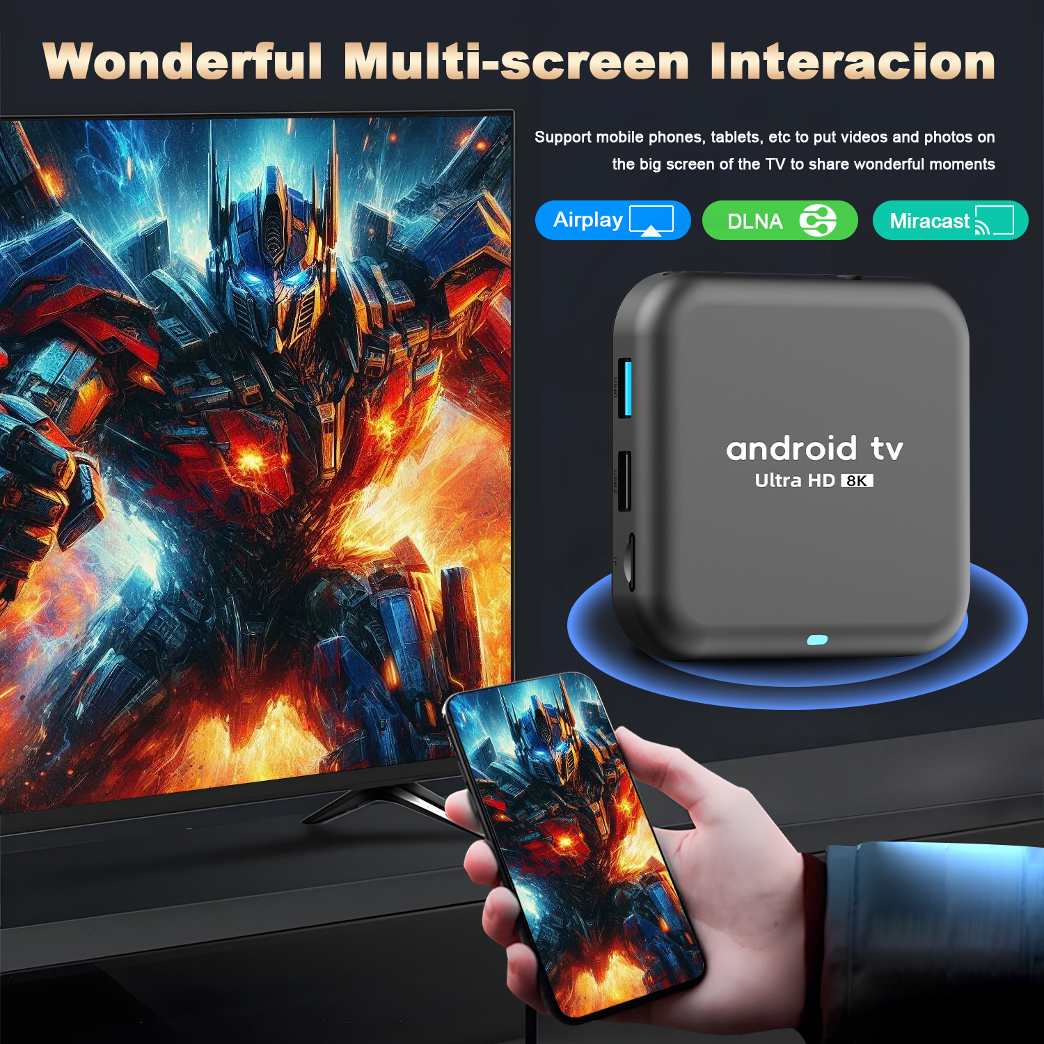 Q18 Android TV Box 4K Ultra HD - огляд і ціна Smart Home Youtube