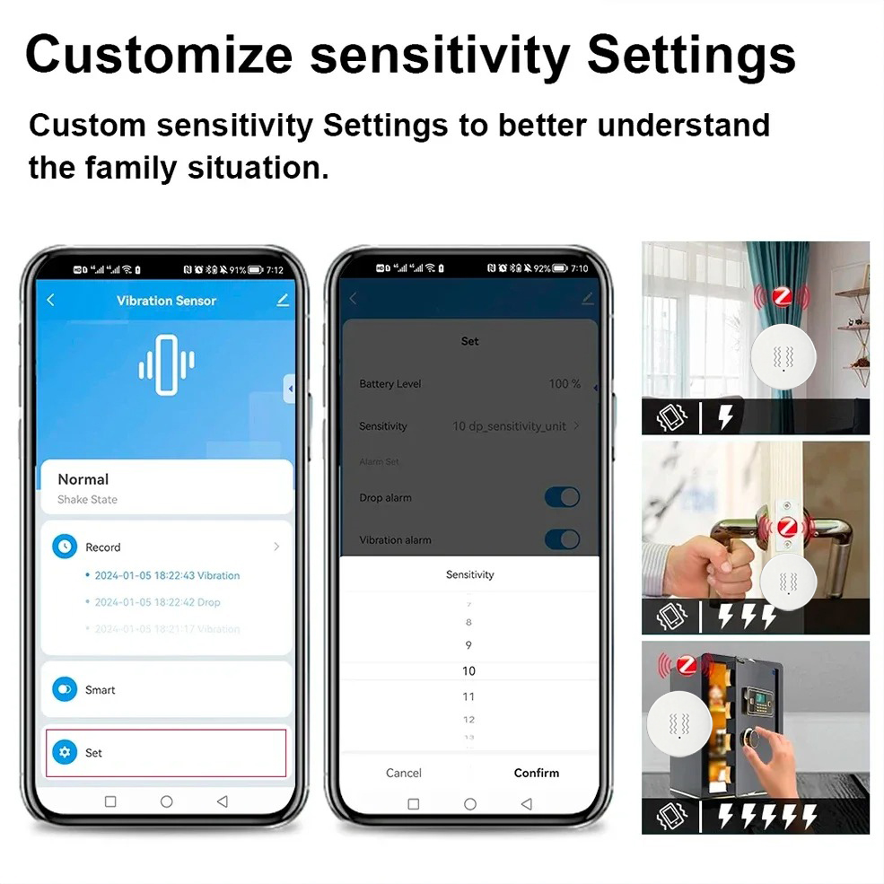 Tuya ZigBee Smart Vibration &  - огляд і ціна Smart Home Full System