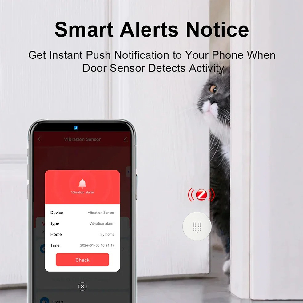 Tuya ZigBee Smart Vibration &  - огляд і ціна Smart Home Full System