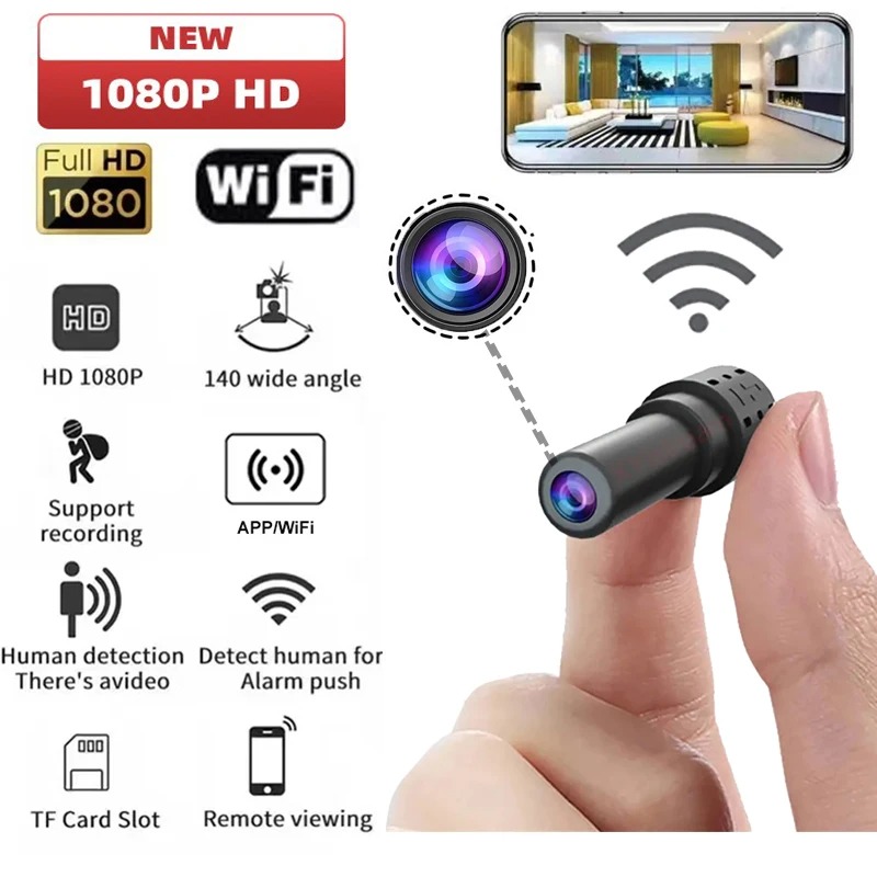 Mini WiFi Camera HD 1080P Indo - огляд і ціна Security Ip Camera