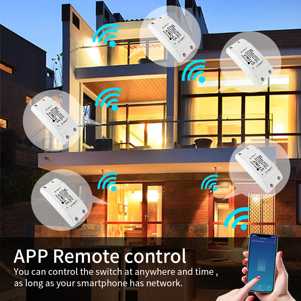 16A WiFi Tuya Smart Switch Wir - огляд і ціна Smart Home Integration