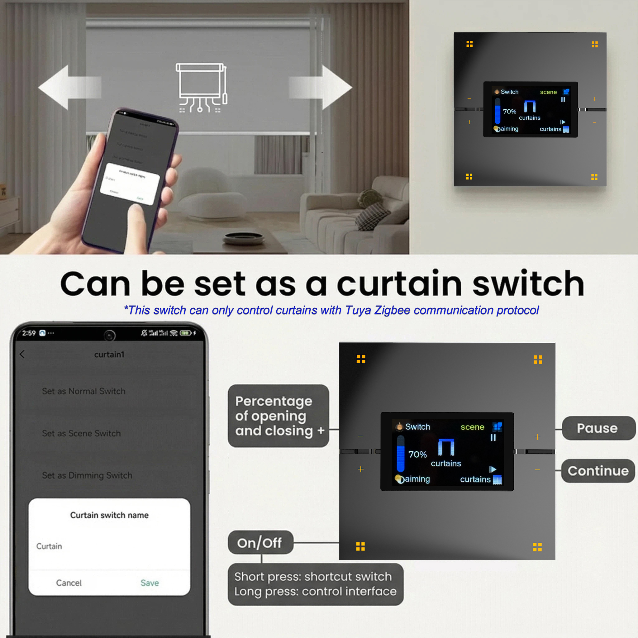 M9 Pro 8-Button UK Tuya Smart  - огляд і ціна Smart Home Display