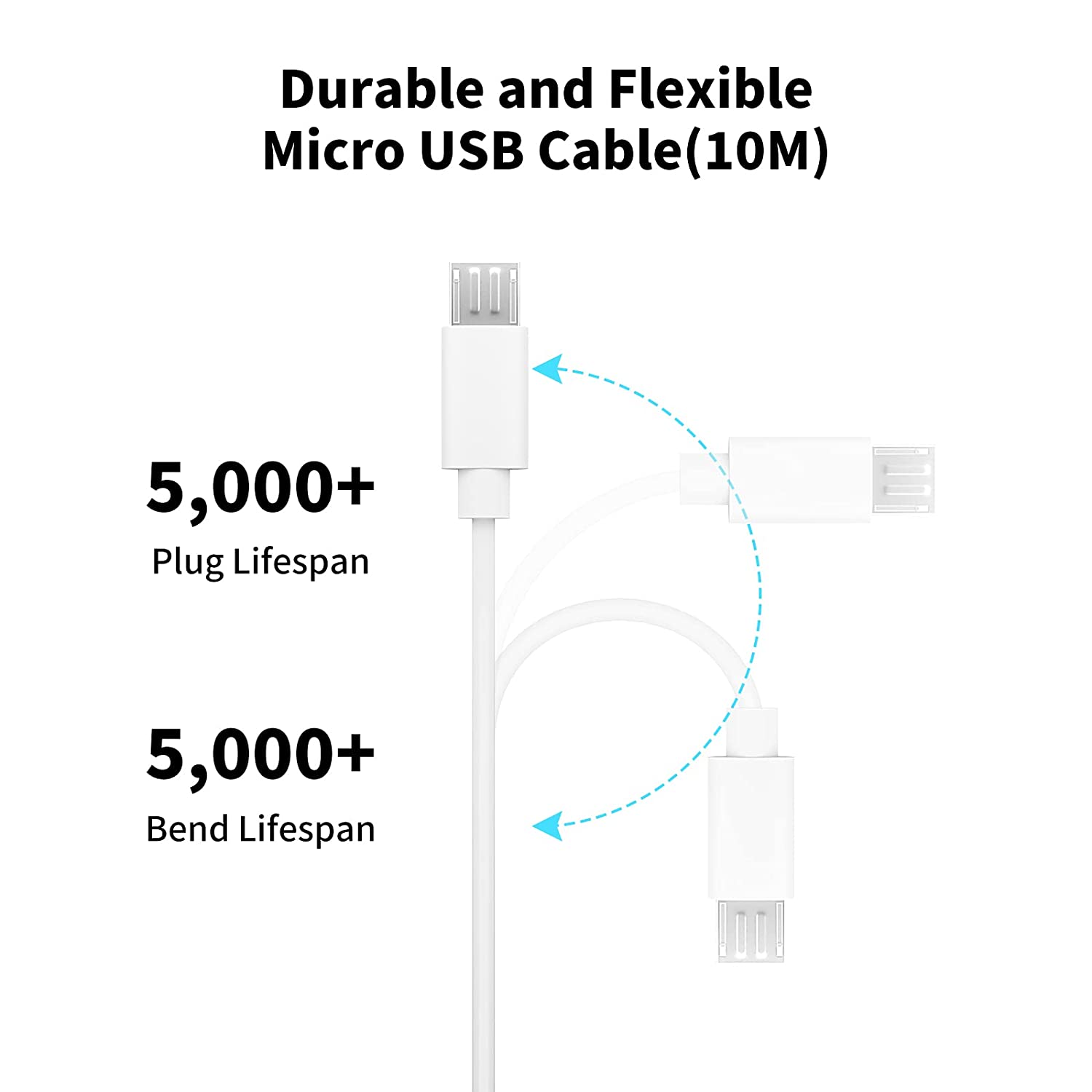 3~13m Micro USB Extension Cabl - огляд і ціна Smart Home Os