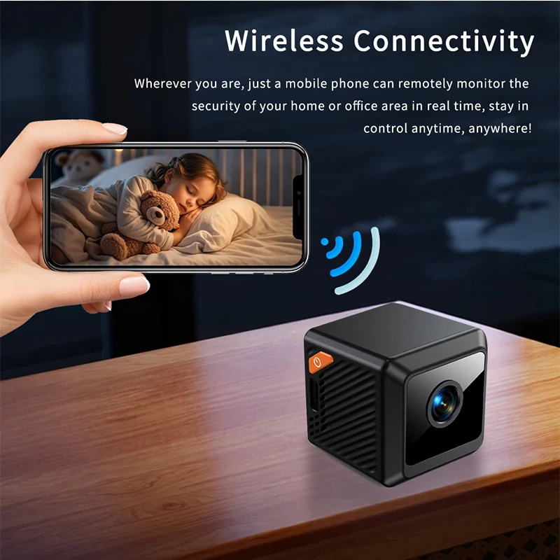 HD Mini Wifi Camera Espia Cama - огляд і ціна Smart Home Kamera