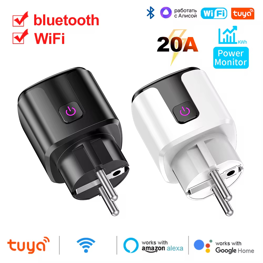 20A AC100-240V Wifi Smart Plug - огляд і ціна Smart Home Elements