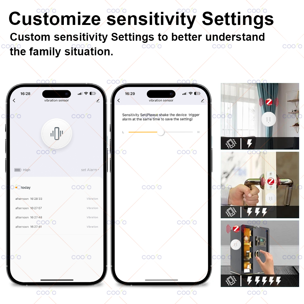 ZigBee Tuya Smart Vibration Se - огляд і ціна Smart Home Security