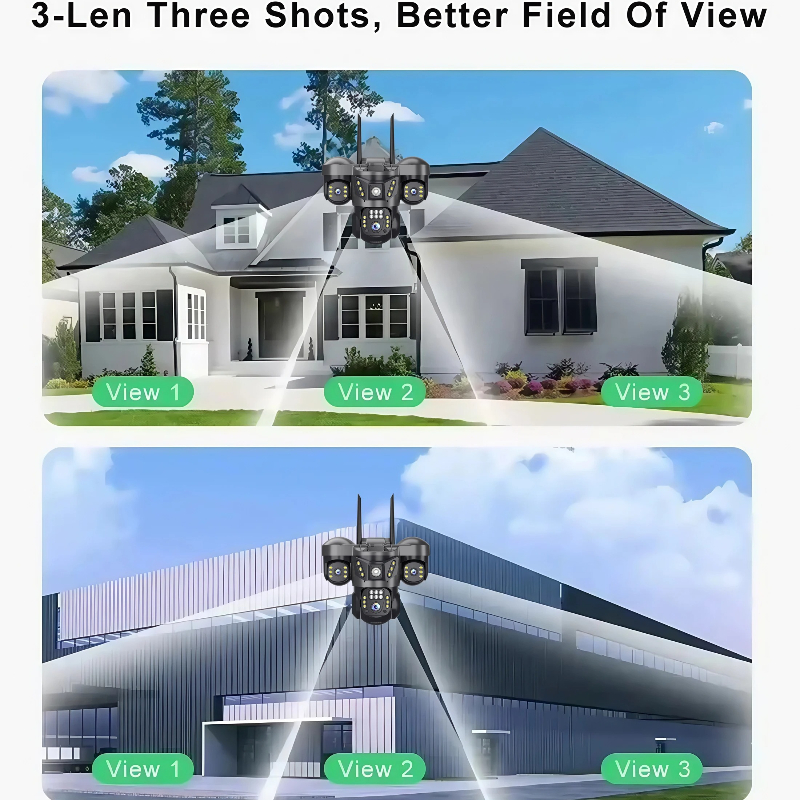 15MP 8K Wifi IP Camera Three L - огляд і ціна Smart Home Kamera