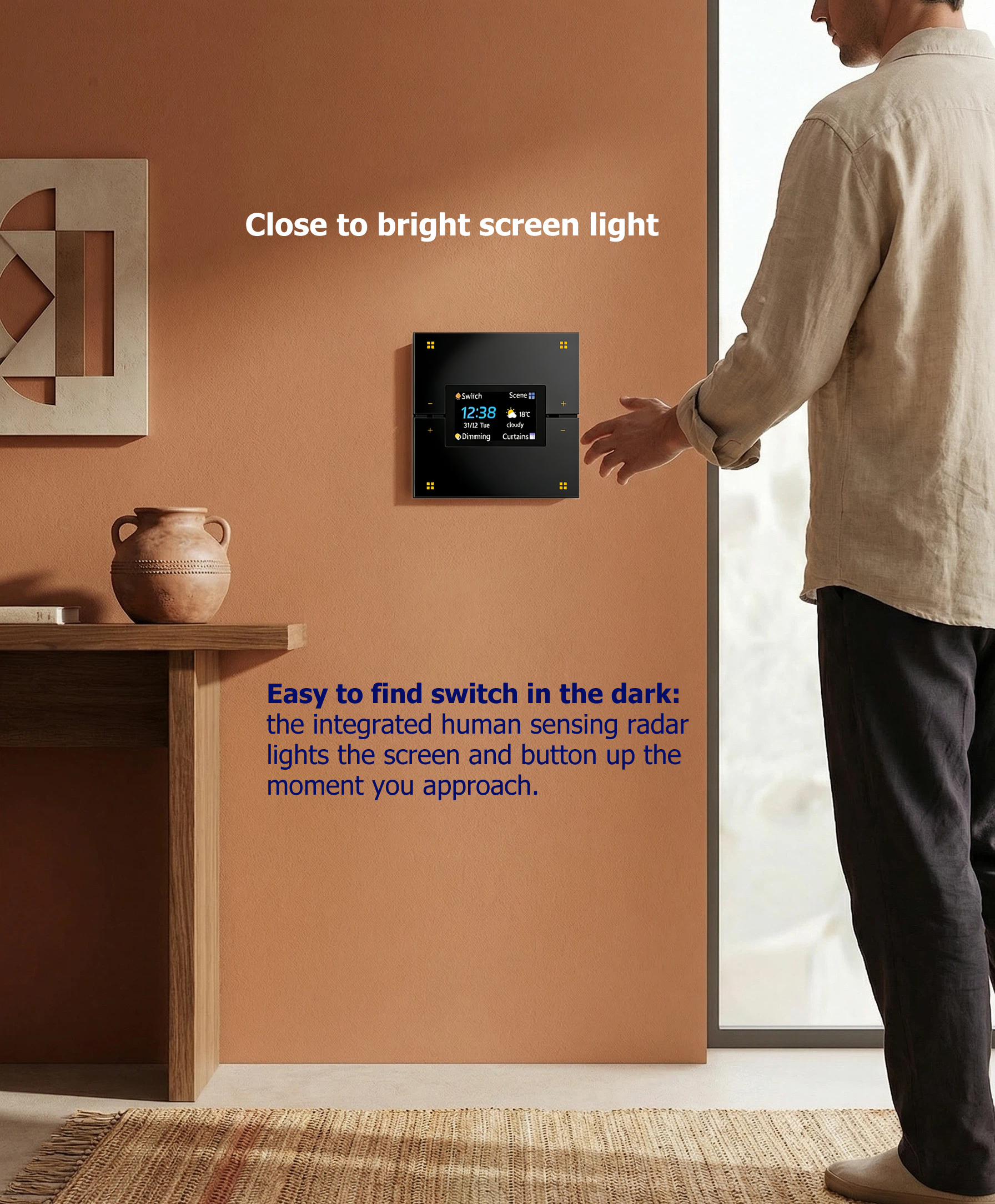 Tuya Smart Wall Switch work Zi - огляд і ціна Smart Home Display