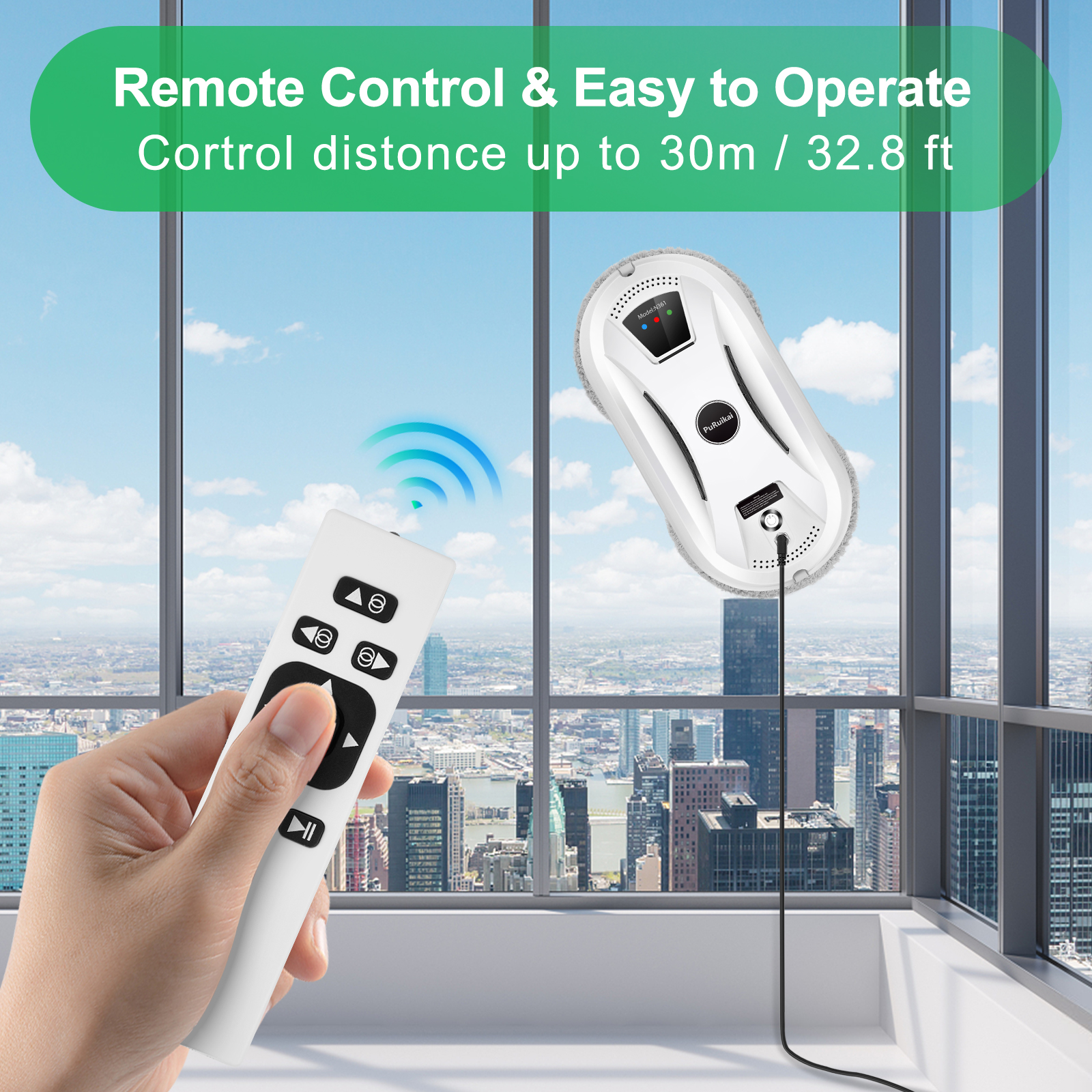 PuRuiKai Home Window Cleaning  - огляд і ціна Smart Home Simple