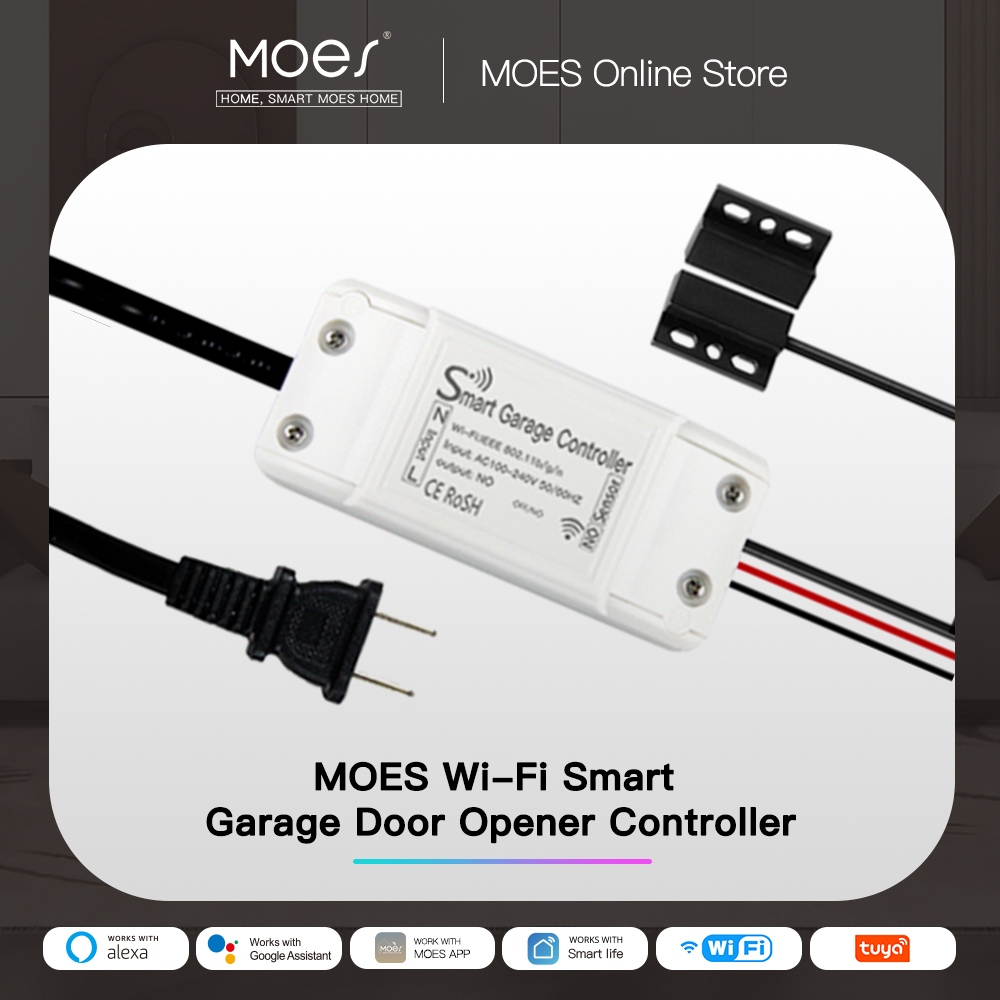 MOES Tuya WiFi Smart Garage Do - огляд і ціна Smart Home Nest
