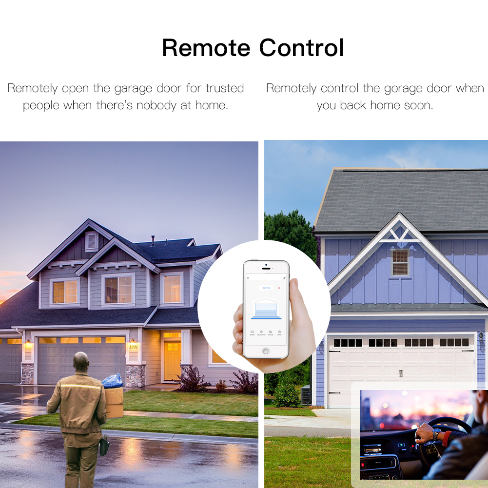 MOES Tuya WiFi Smart Garage Do - огляд і ціна Smart Home Nest