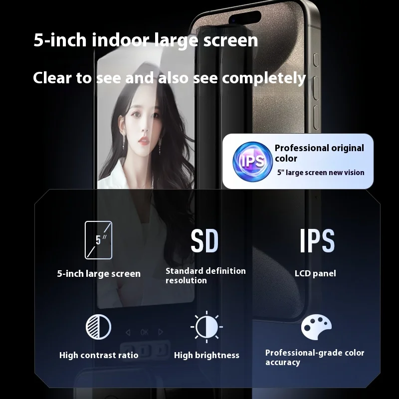 TLF For S93 Smart Door  Wooden - огляд і ціна Smart Home Security