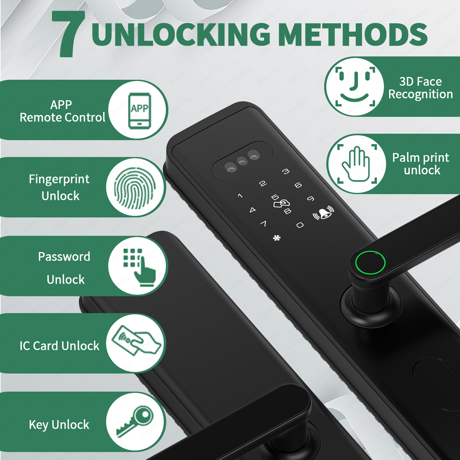Smart 4K Home Assistant Automa - огляд і ціна Smart Home Door Lock