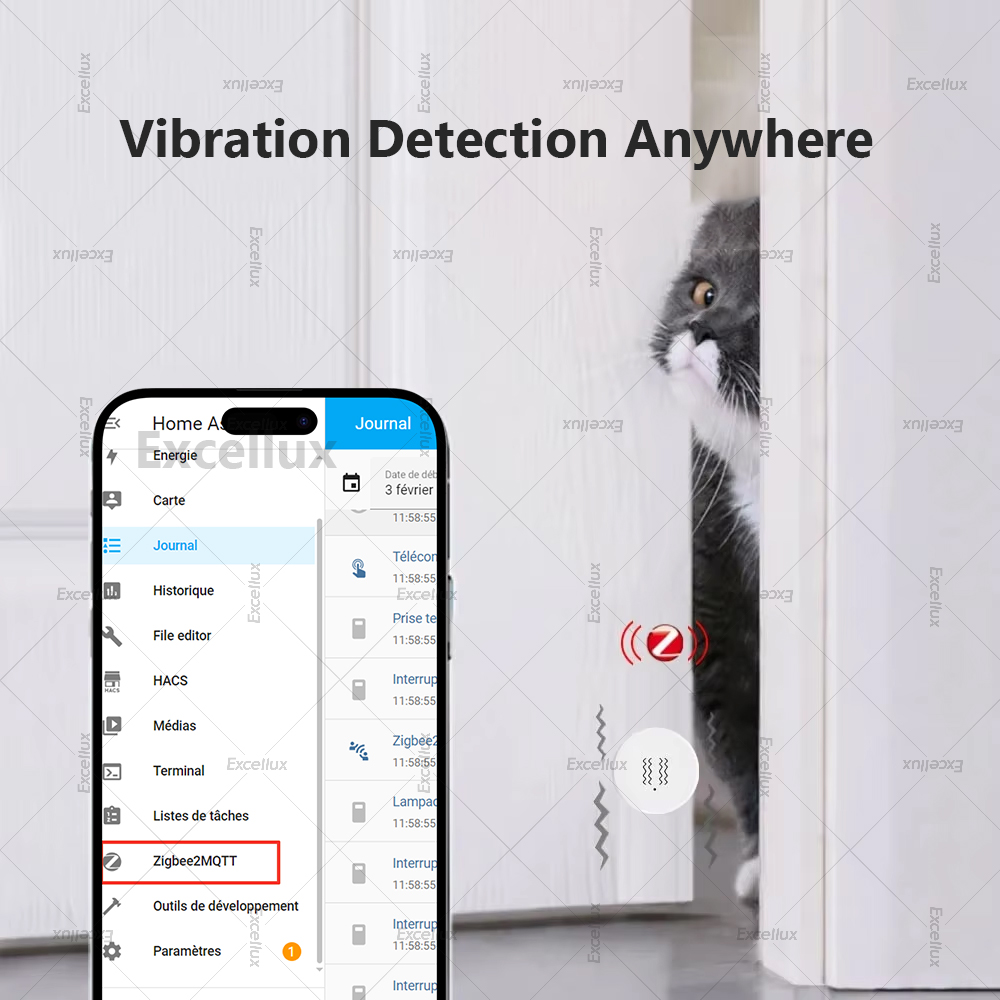 Zigbee 3.0 Smart Vibration Sen - огляд і ціна Smart Home Security