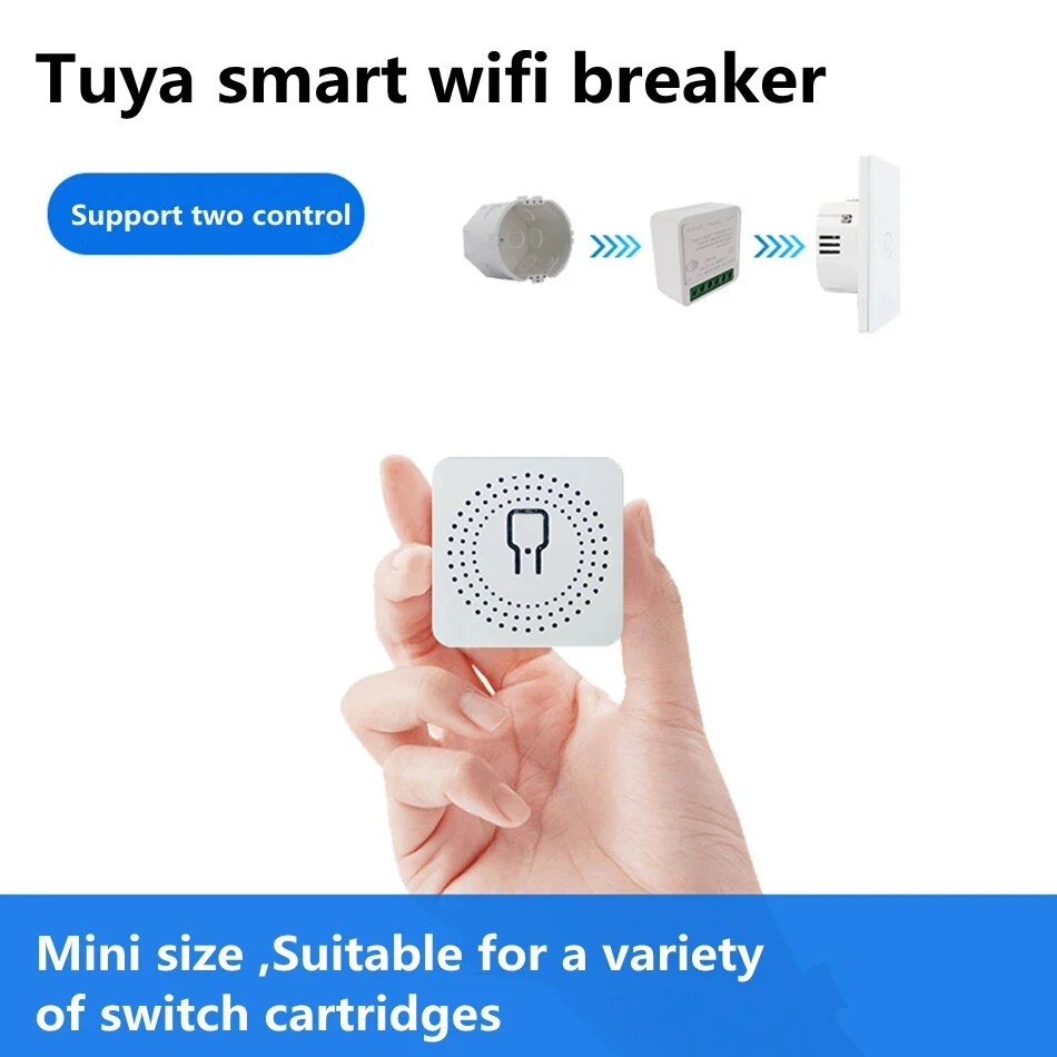 Tuya Mini 16A WiFi Switch Smar - огляд і ціна Smart Home Simple