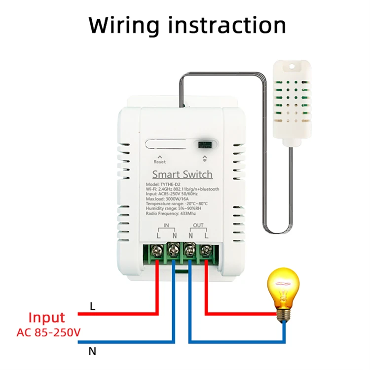 Work with tuya 16A 3000W WiFi  - огляд і ціна Smart Home Energy