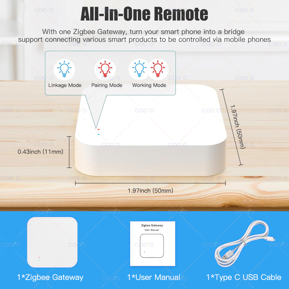 Zigbee 3.0 Gateway Hub Smart H - огляд і ціна Smart Home Nest