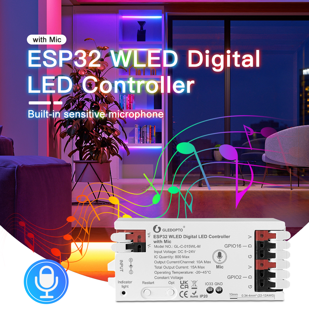 WLED Smart Wifi 360 Round Tube - огляд і ціна Smart Home Youtube