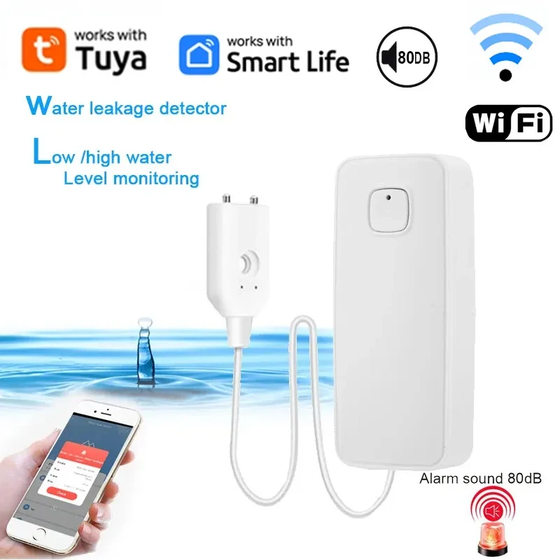 Tuya Smart Home WiFi Water-Lea - огляд і ціна Smart Home Water Level Sensor