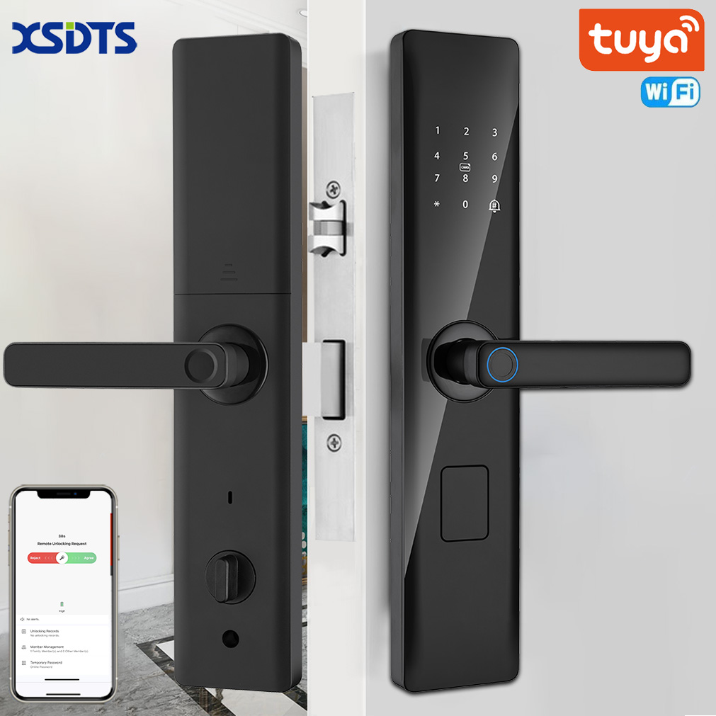 Tuya Smart Lock Wirelss With F - огляд і ціна Smart Home Door Lock