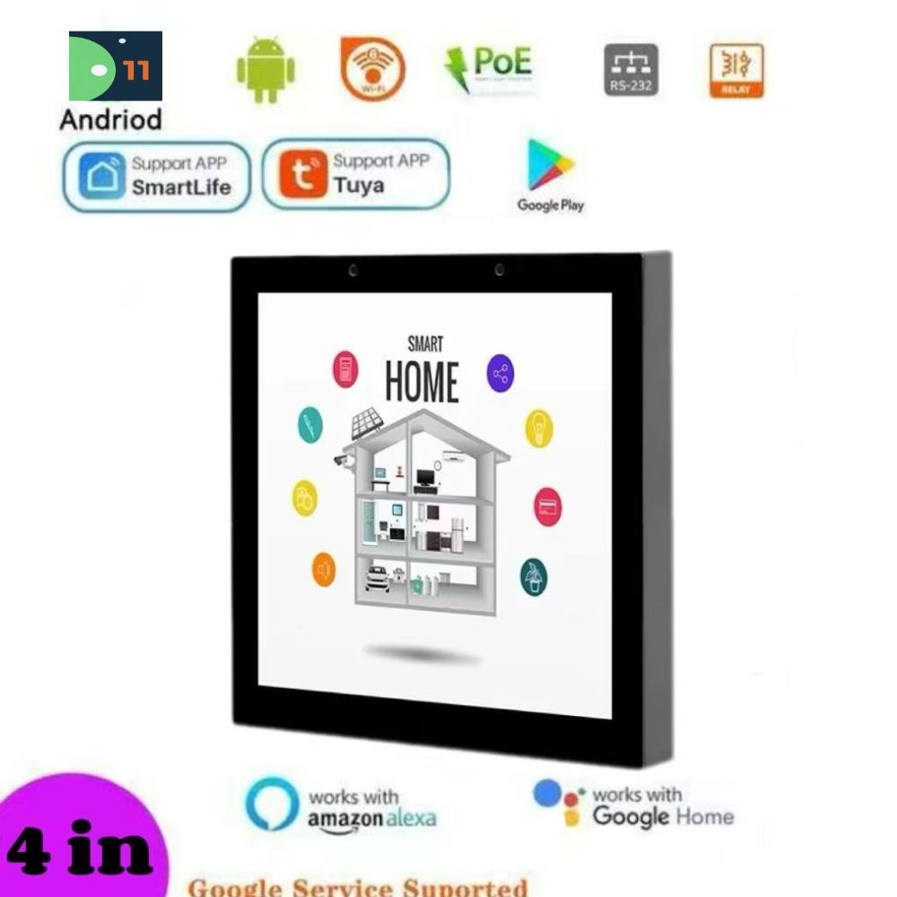 2025 New 4 Inch POE Tablet Con - огляд і ціна Smart Home Os