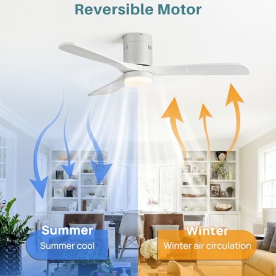 52 Inch Smart Ceiling Fan with - огляд і ціна Smart Ceiling Fan