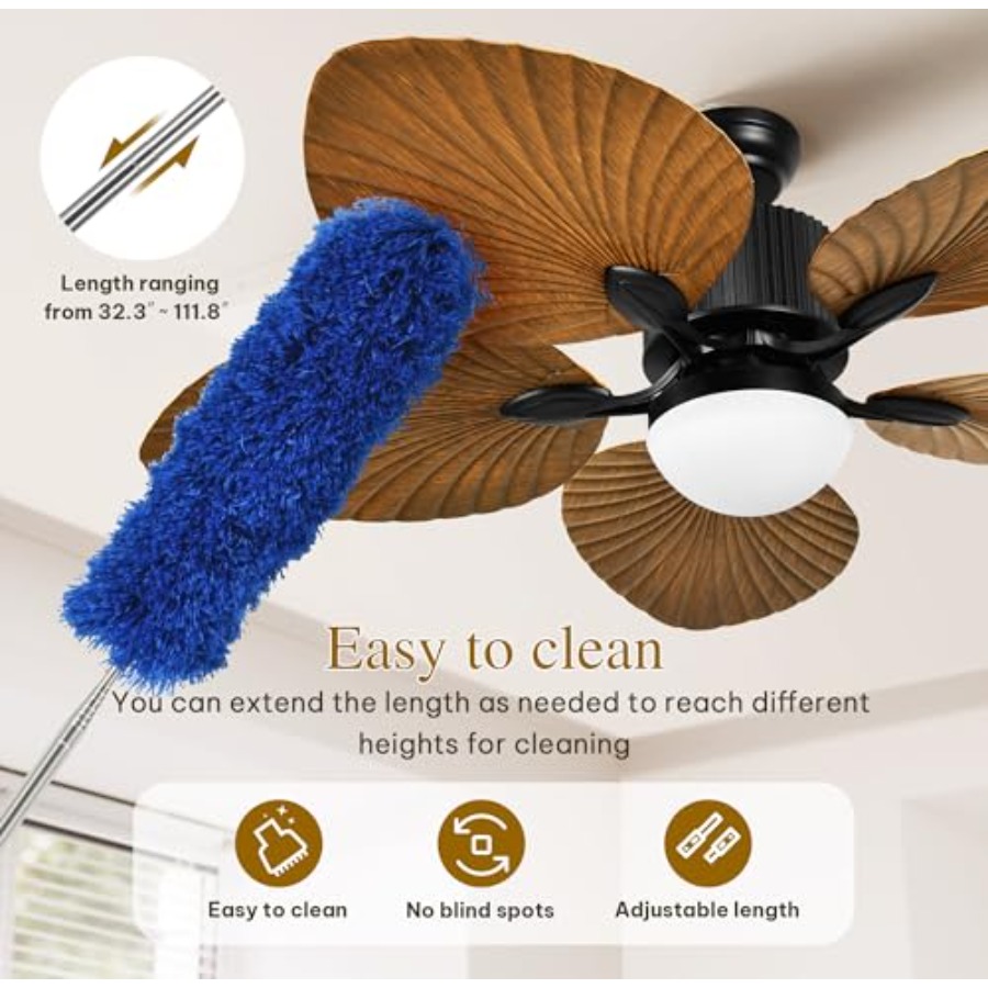 Tropical Ceiling Fan with Ligh - огляд і ціна Smart Ceiling Fan