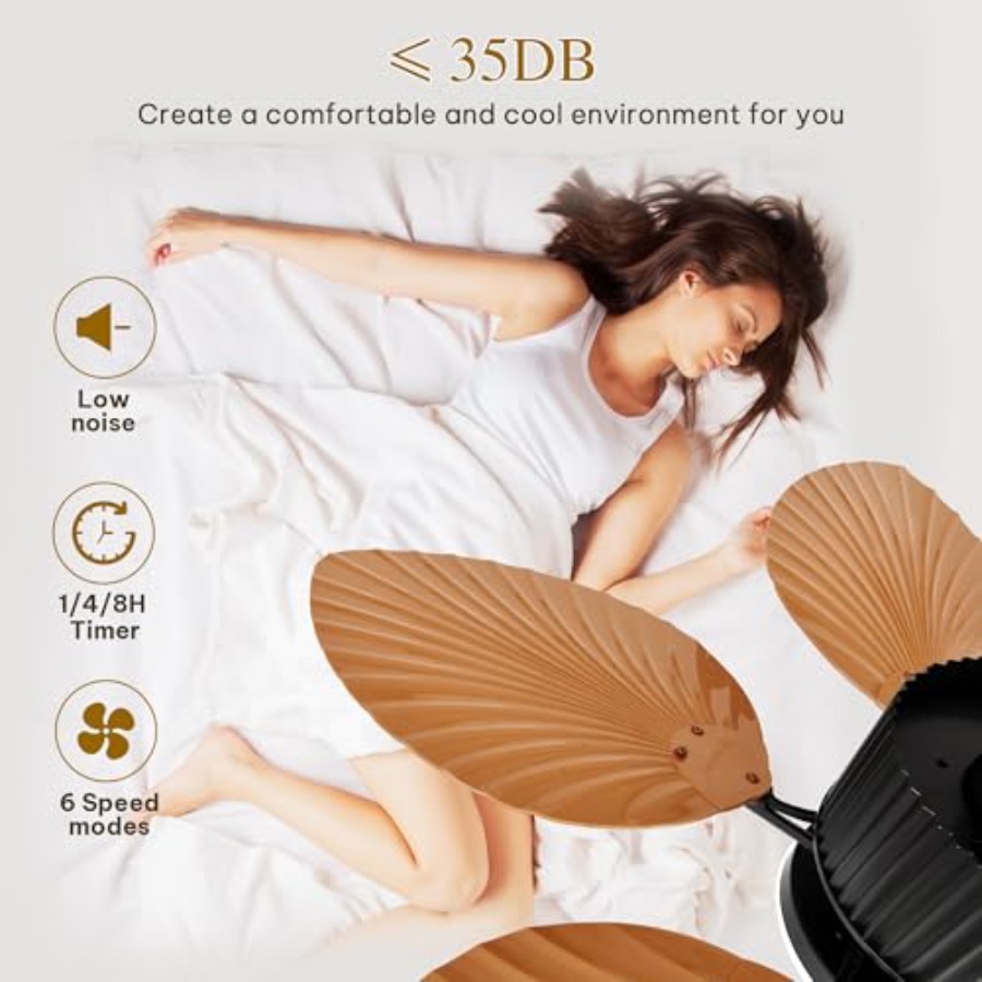 Tropical Ceiling Fan with Ligh - огляд і ціна Smart Ceiling Fan