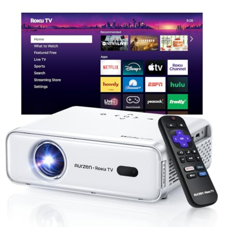 Roku TV Smart Projector with 1 - огляд і ціна Smart Home Roku
