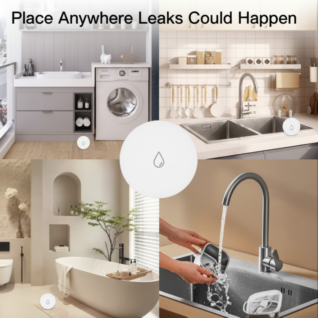 Tuya Zigbee 3.0 Smart Water Le - огляд і ціна Smart Home Water Level Sensor