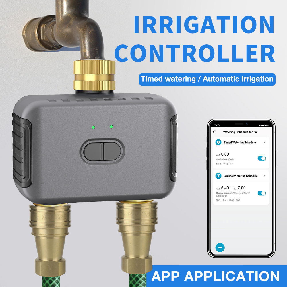 Tuya 2 Zone Watering Timer Gar - огляд і ціна Smart Home Devices